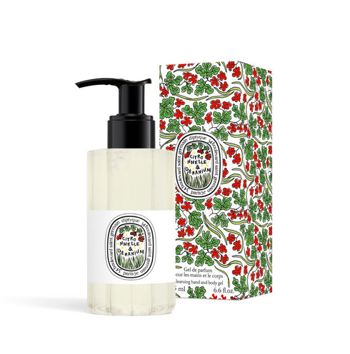 Lemongrass & Geranium - Scented Cleansing Hand And Body Gel (Limited Edition)